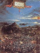 Albrecht Altdorfer The Battle at the Issus oil painting on canvas